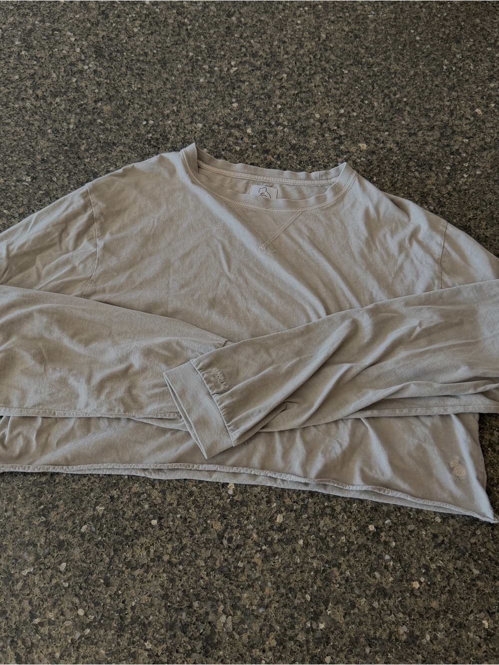 Kuwallatee XL crop Long sleeve Tee